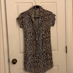 Cheetah print dress
